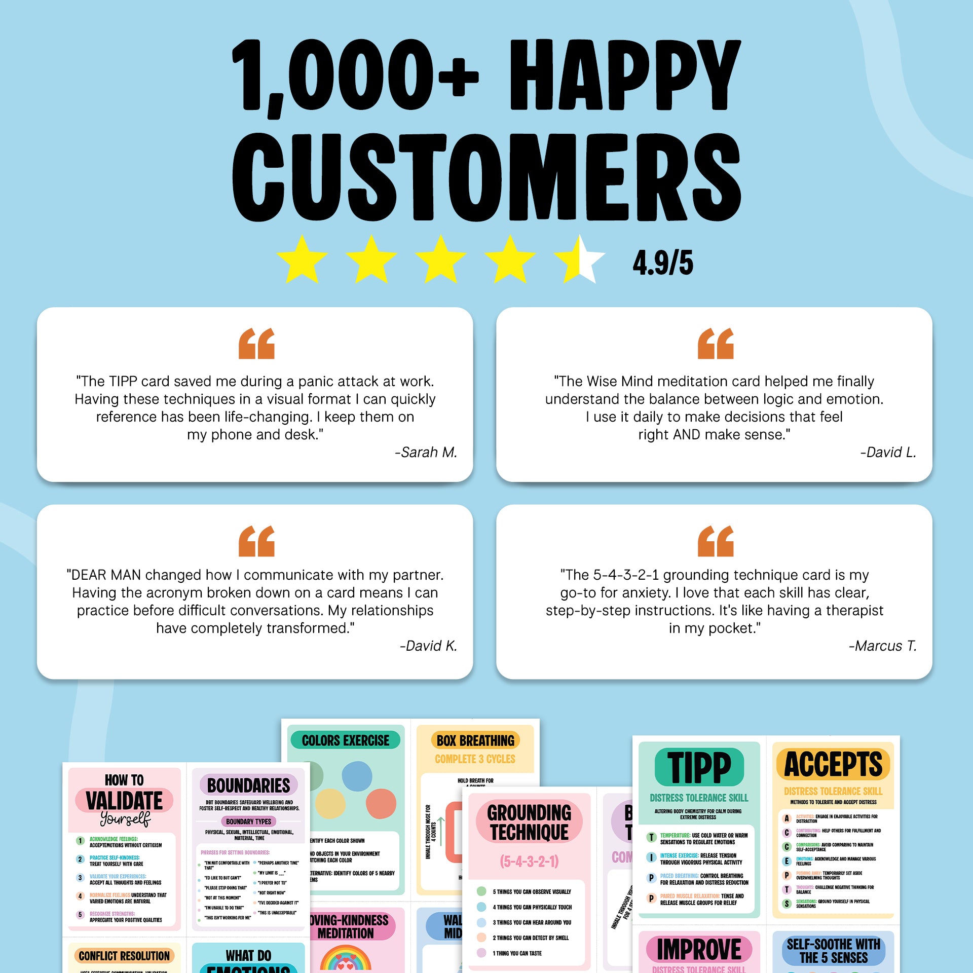 DBT Skills Mastery Cards