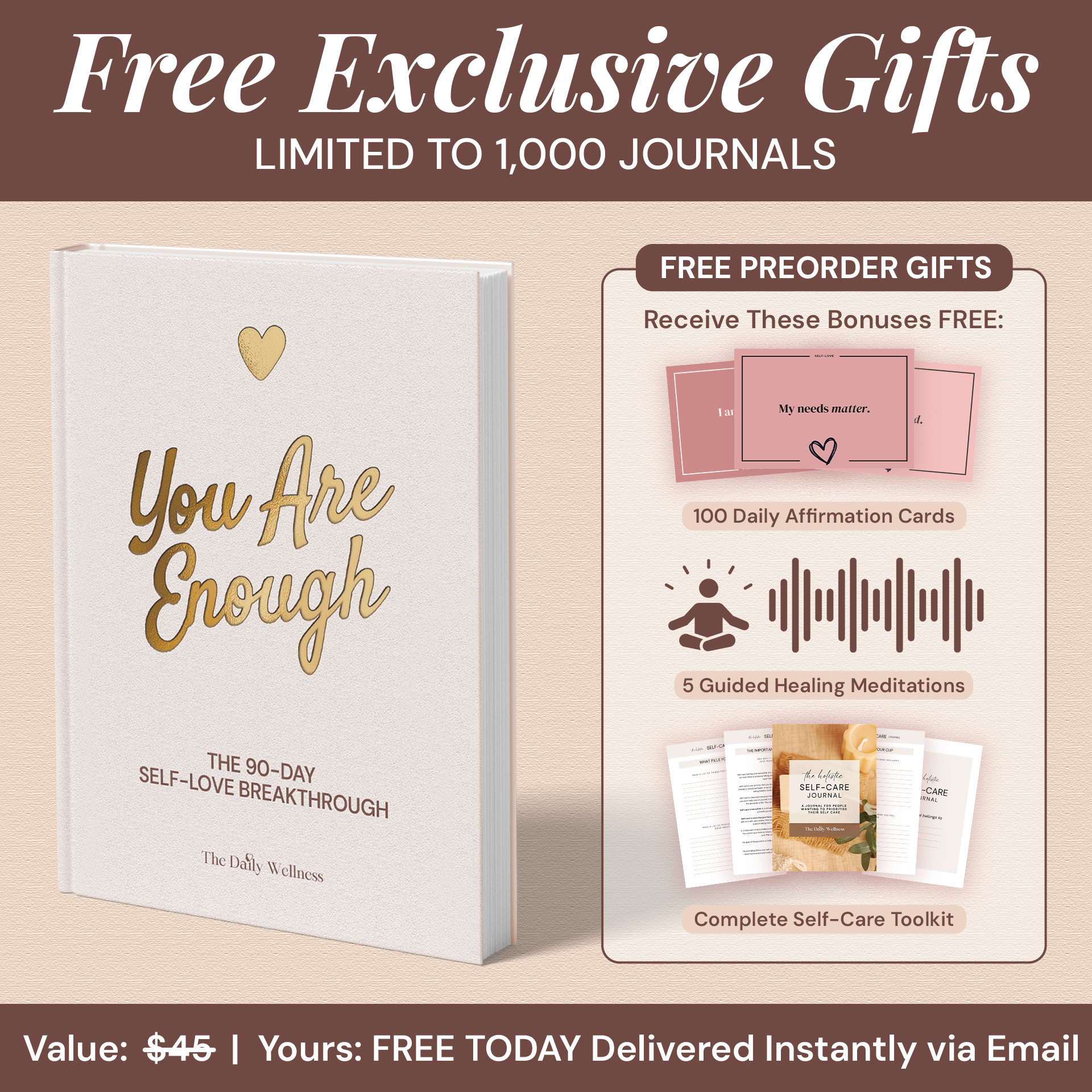 Break Free from Self-Doubt, Build Unshakeable Self-Love [PRE ORDER]